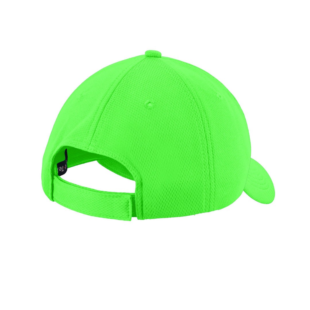Posi Charge Racer Mesh Cap (Neon Green) - Fishing Rod Holders